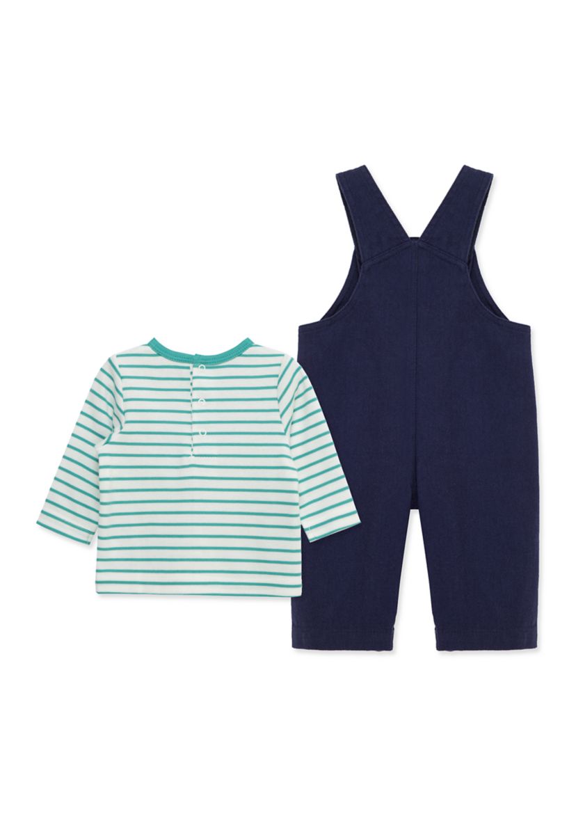 Baby Boys Trucks Overall Set