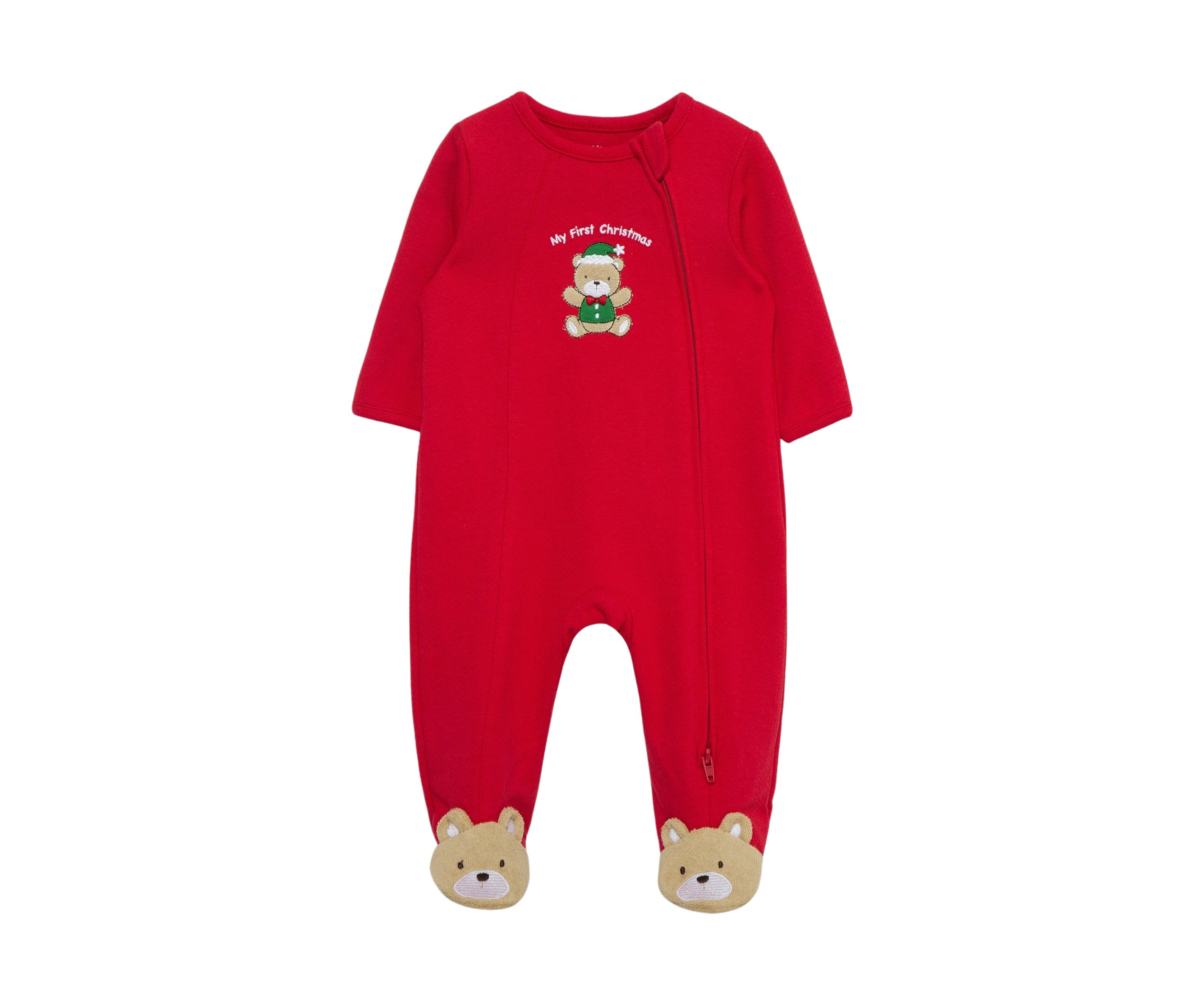 Holiday Bear Footie Pajamas