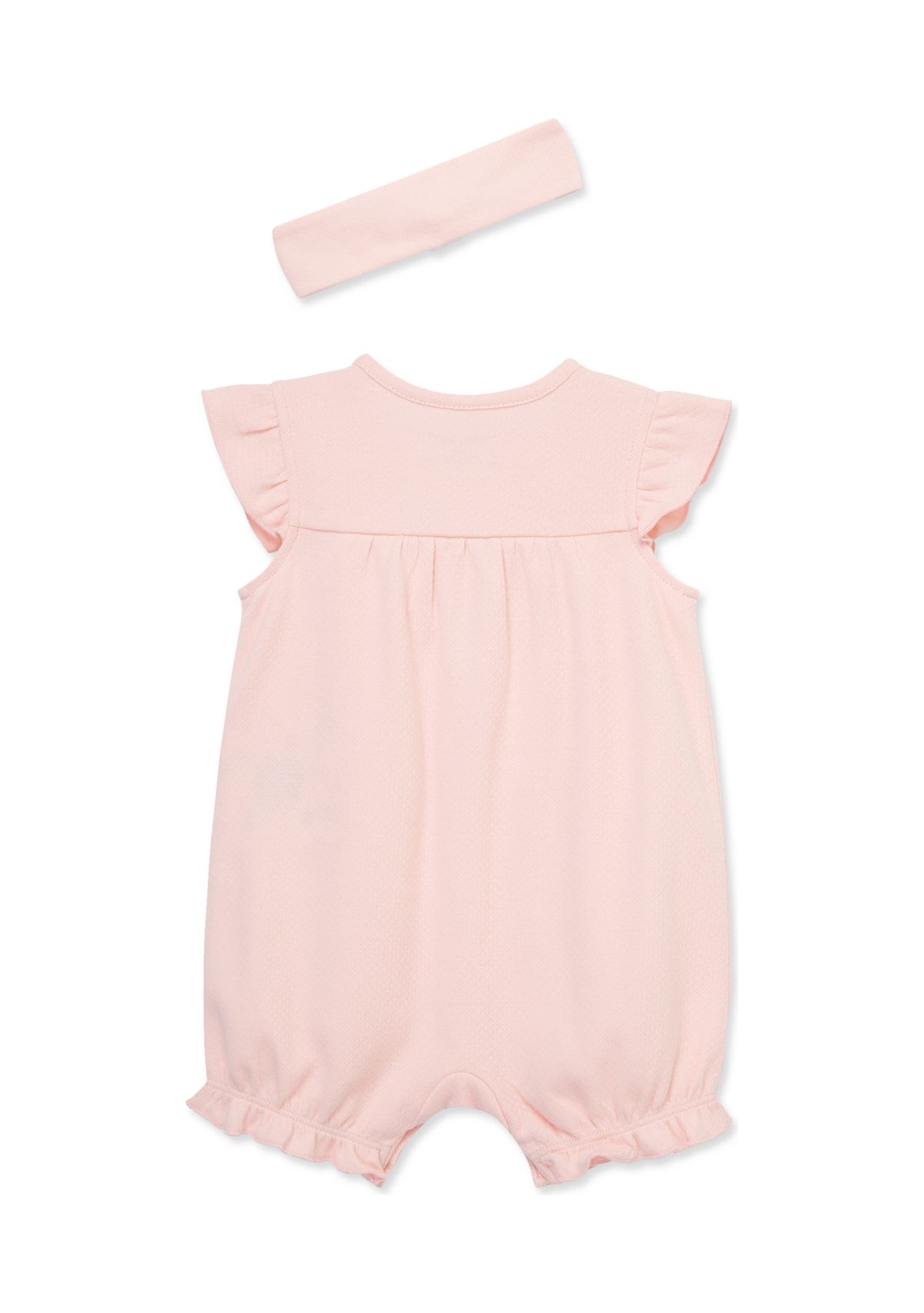 Baby Girls Ladybug Romper with Headband