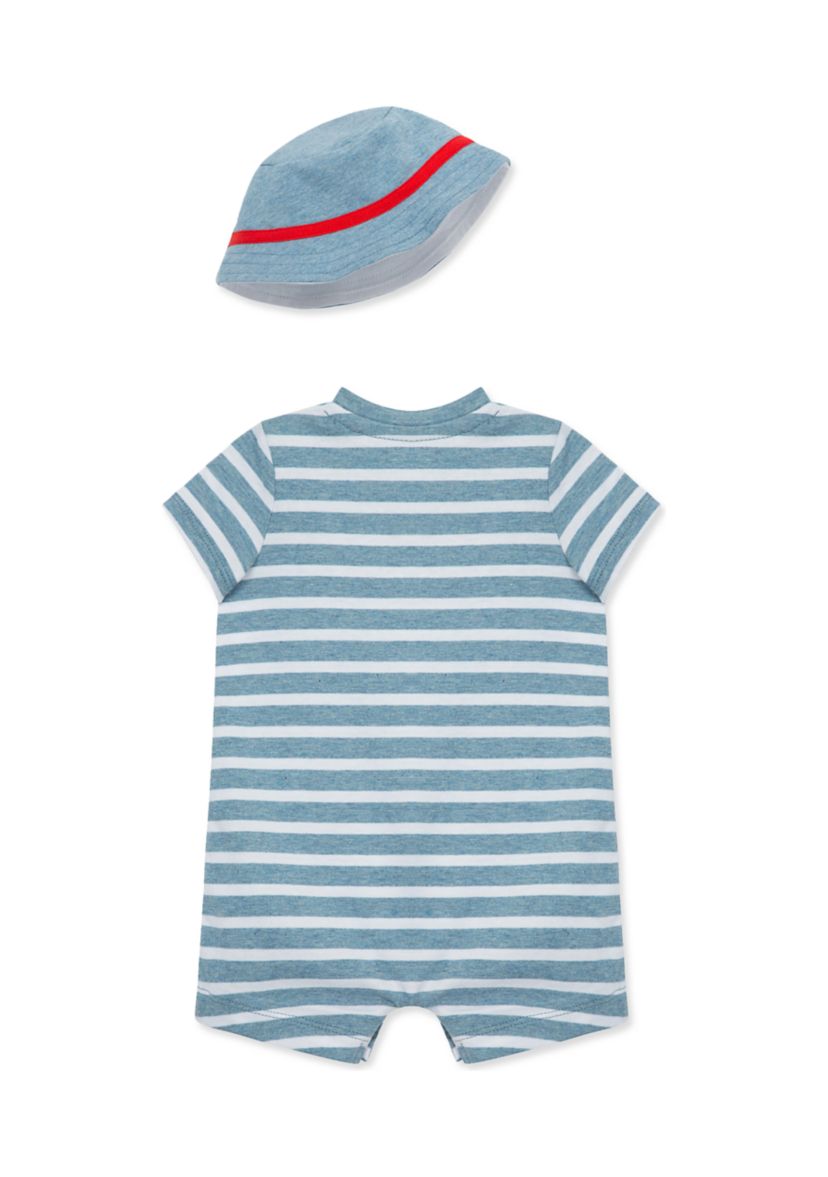 Baby Boys Baseball Romper with Hat
