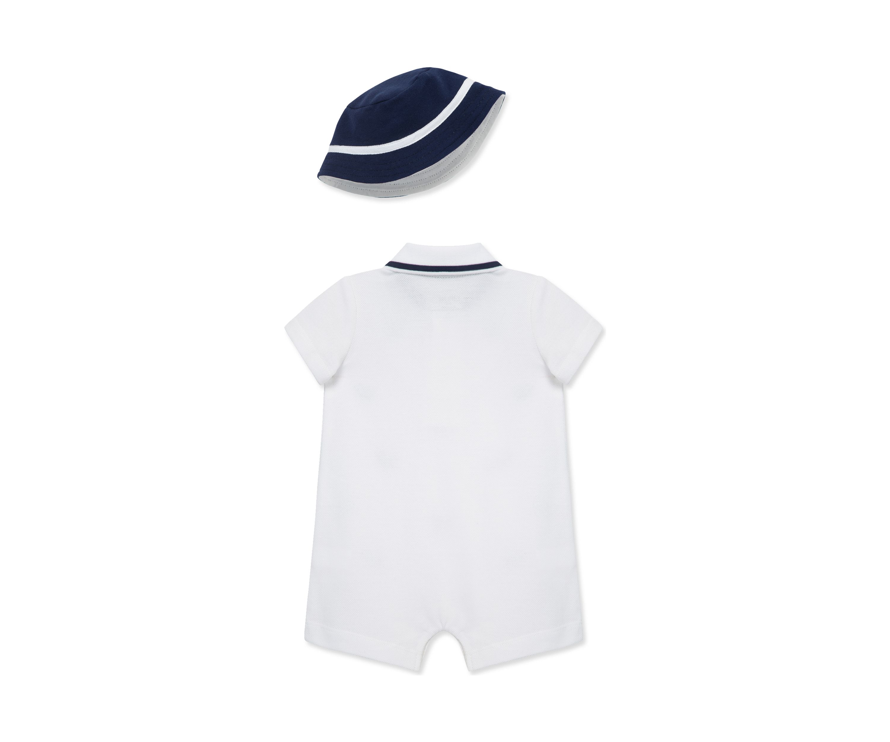 Baby Boys Puppies Romper with Hat