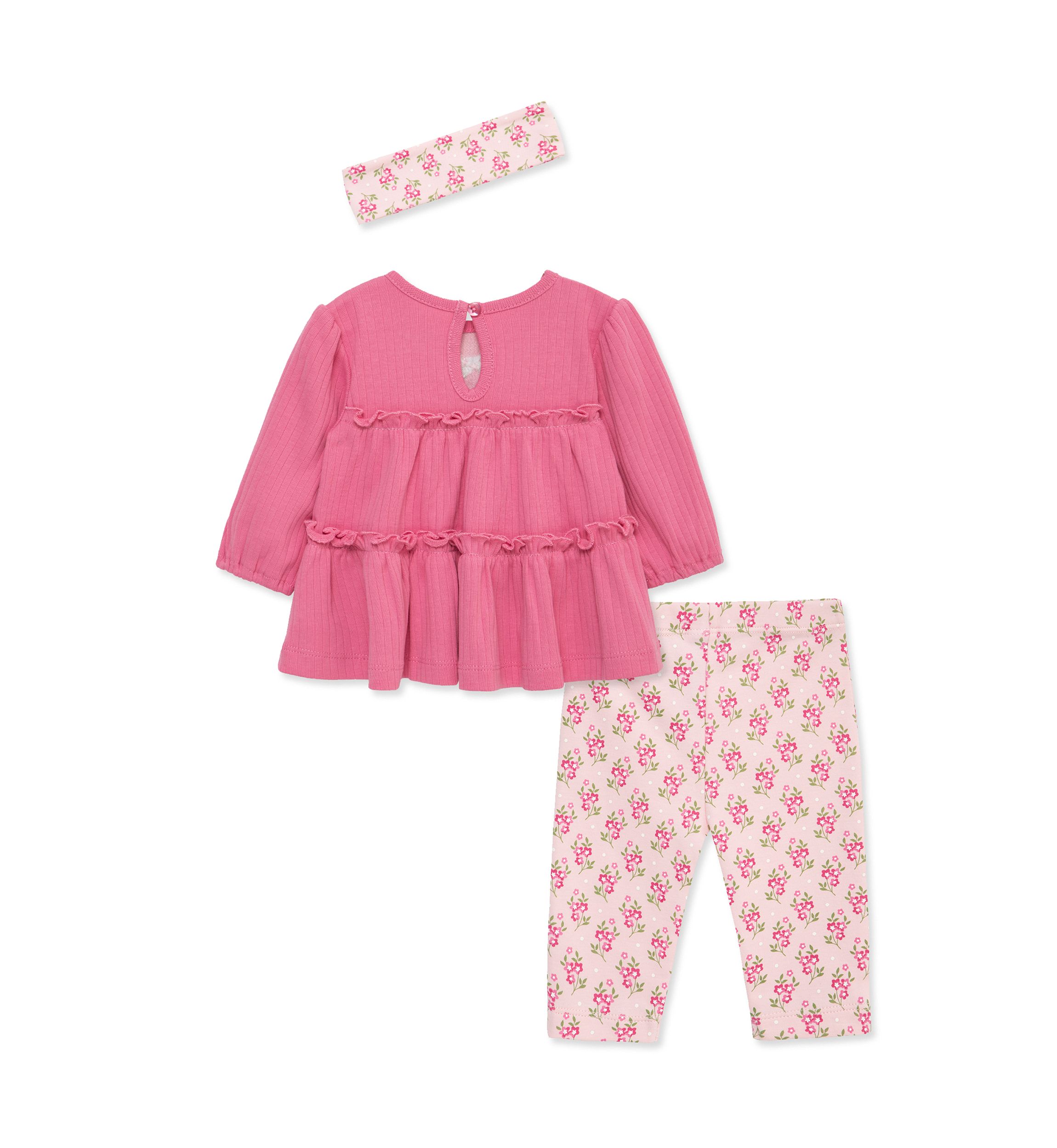 Baby Girls Bellflower Tunic Set with Headband