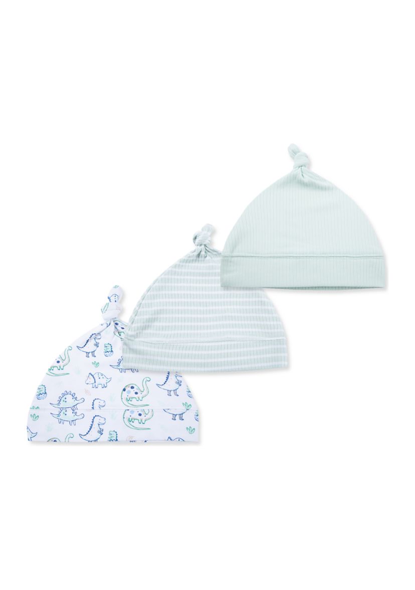 Baby Dino 3 Pack Hat Set