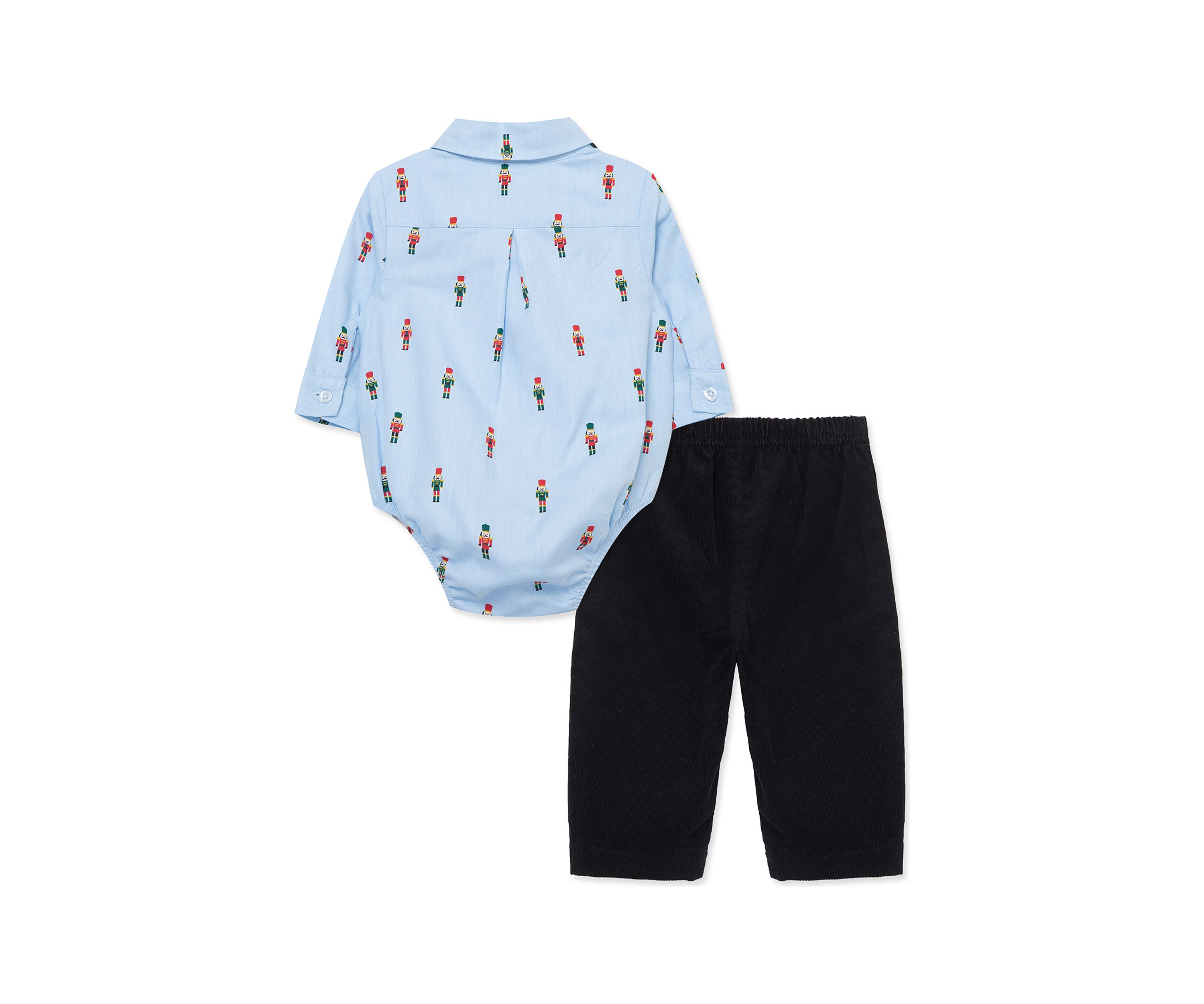 Baby Boys Merry Times Pants Set with Bow Tie