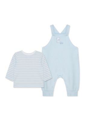 Little Me Baby Boys Playful Overall Set
