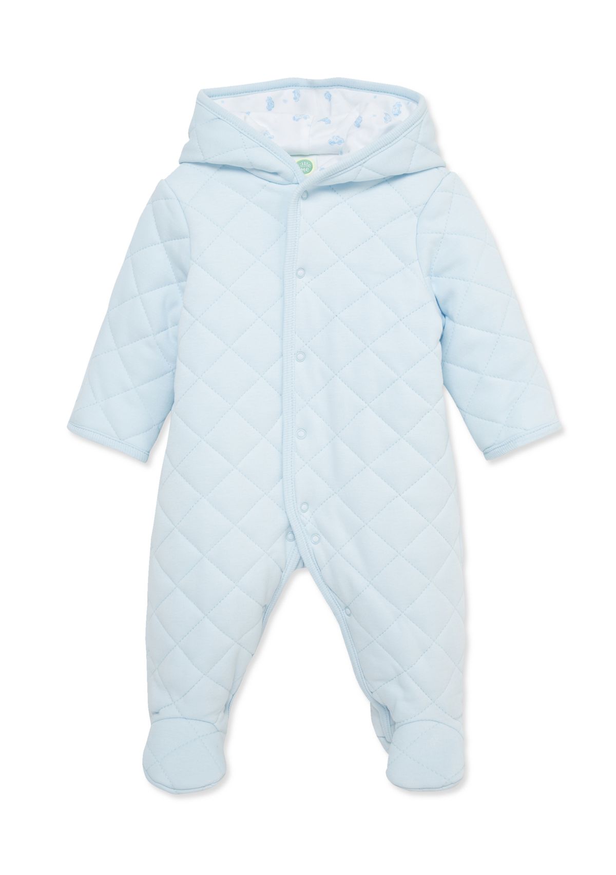 Baby Boys Cars Quilted Pram