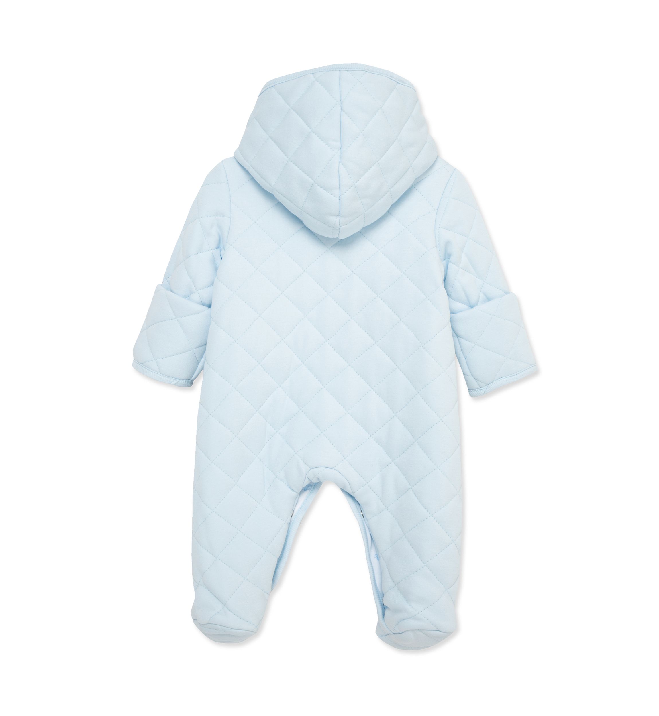 Baby Boys Cars Quilted Pram