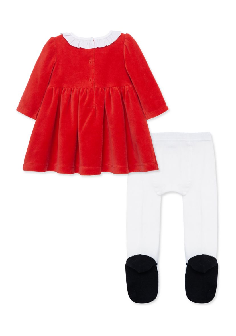 Baby Girls Roses Dress Set