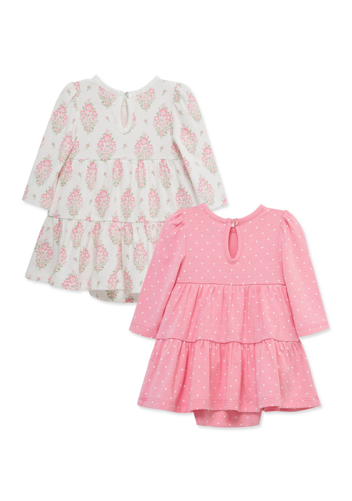 Baby Girls Floral 2 Pack Dresses