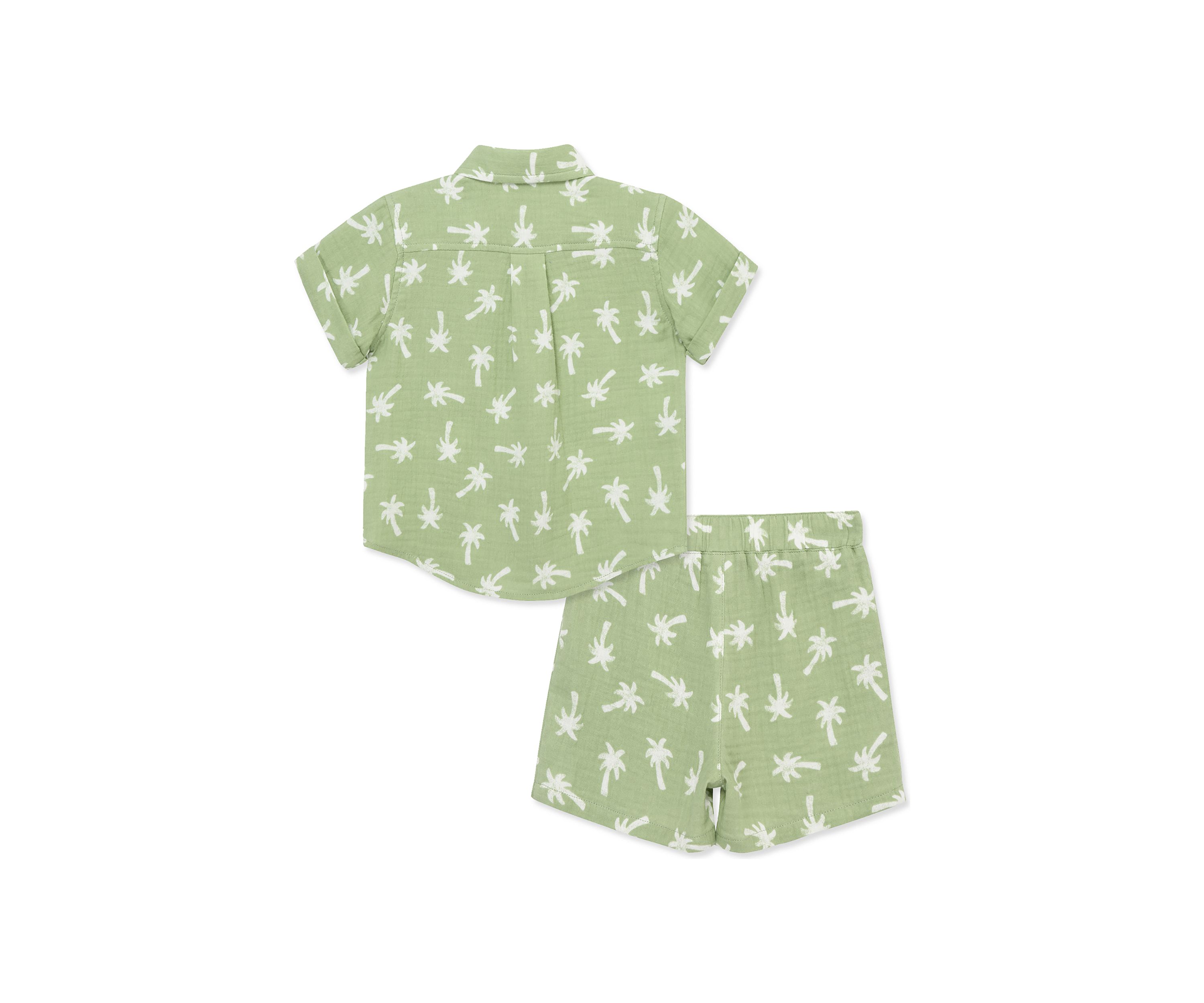 Baby Boys Tropical Woven Shorts Set
