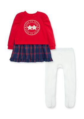 Little Me Baby Girls Star 2 Piece Fashion Set