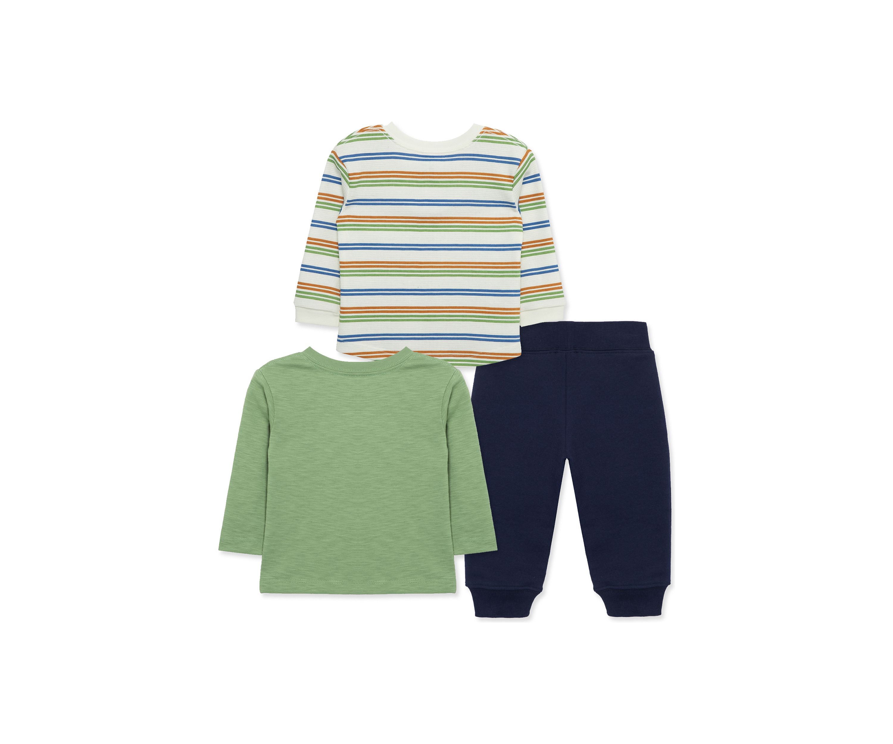 Baby Boys Dinosaur Graphic 3 Piece Play Set