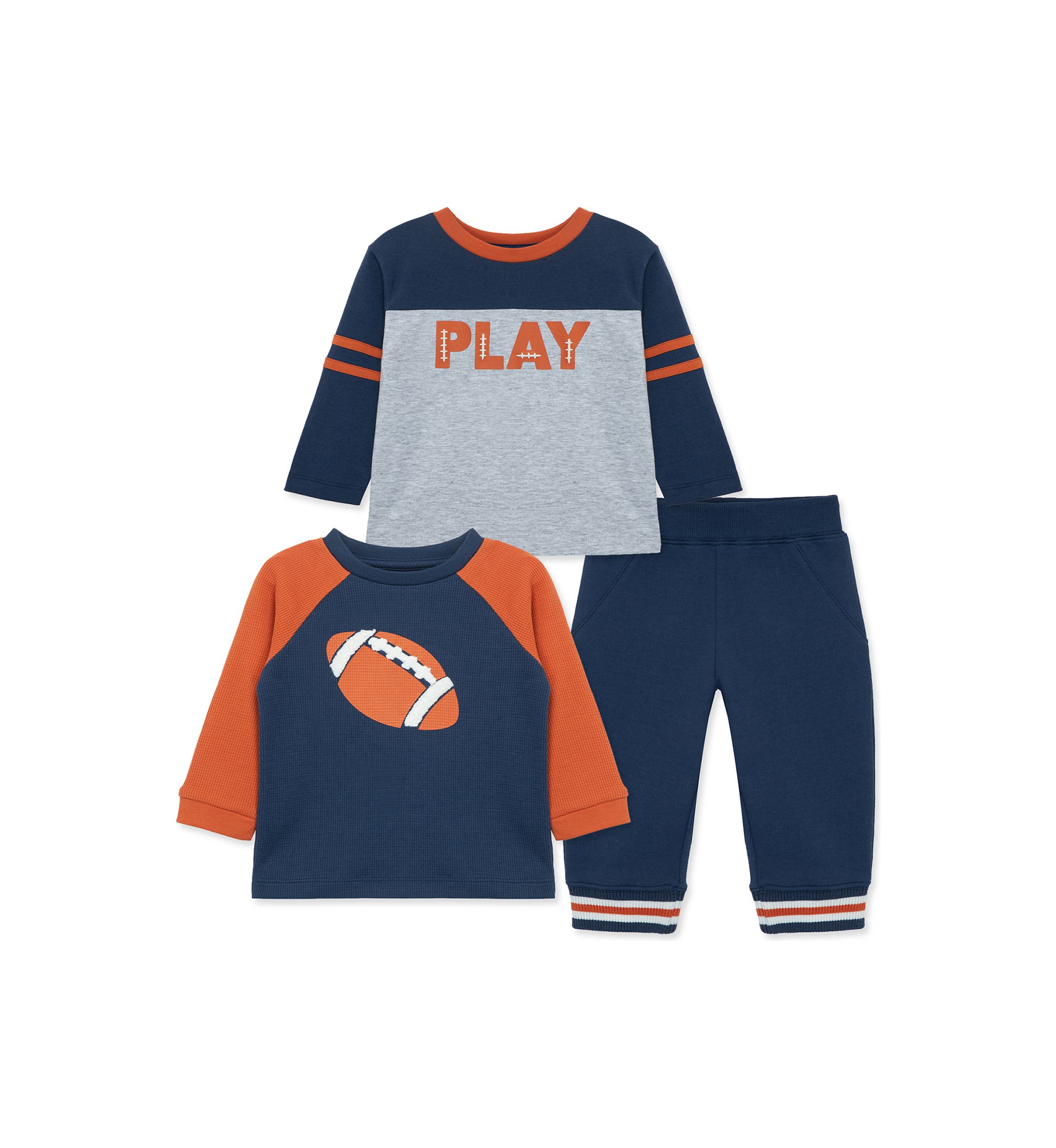 Baby Boys Football Graphic 3 Piece Play Set