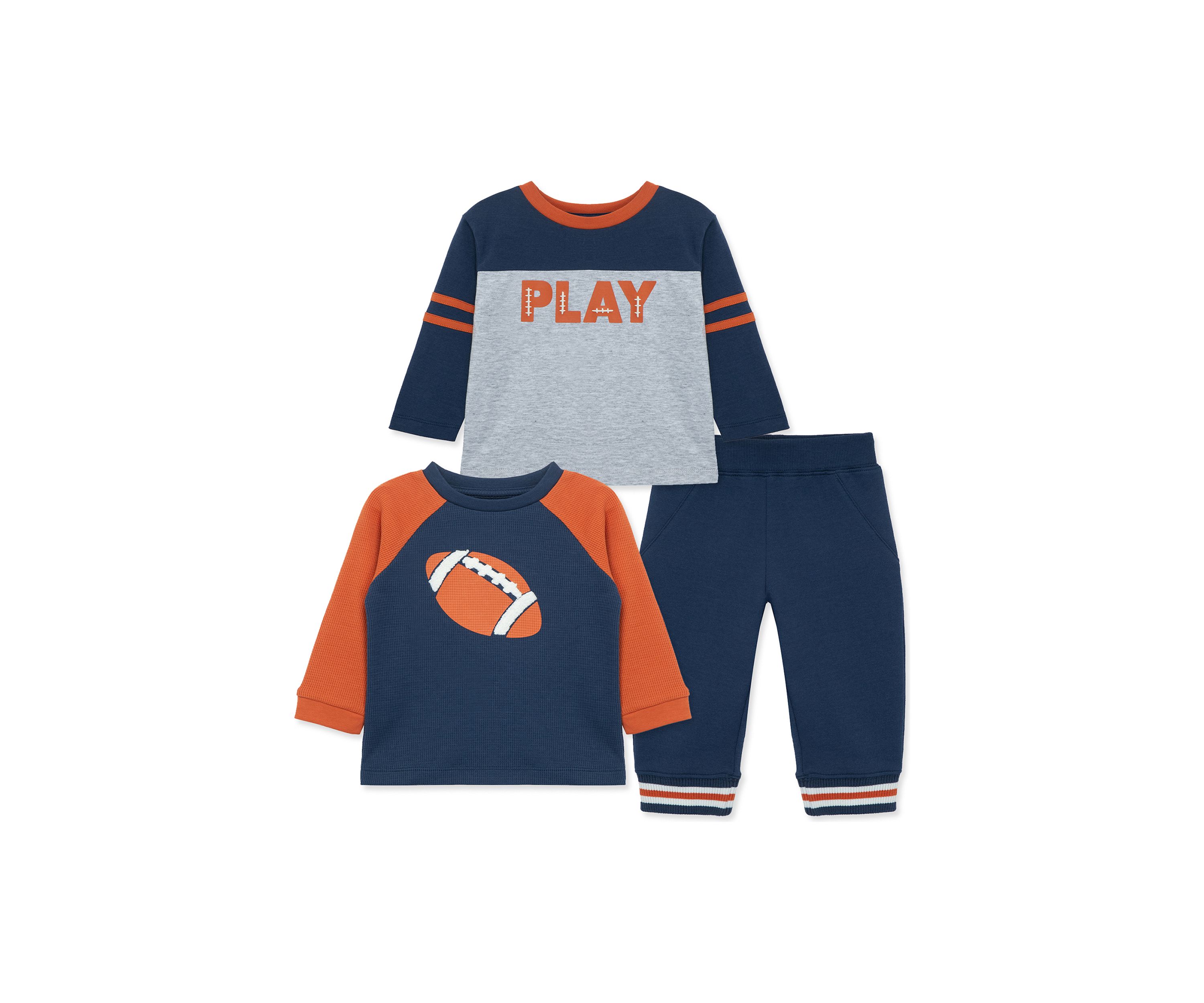 Baby Boys Football Graphic 3 Piece Play Set