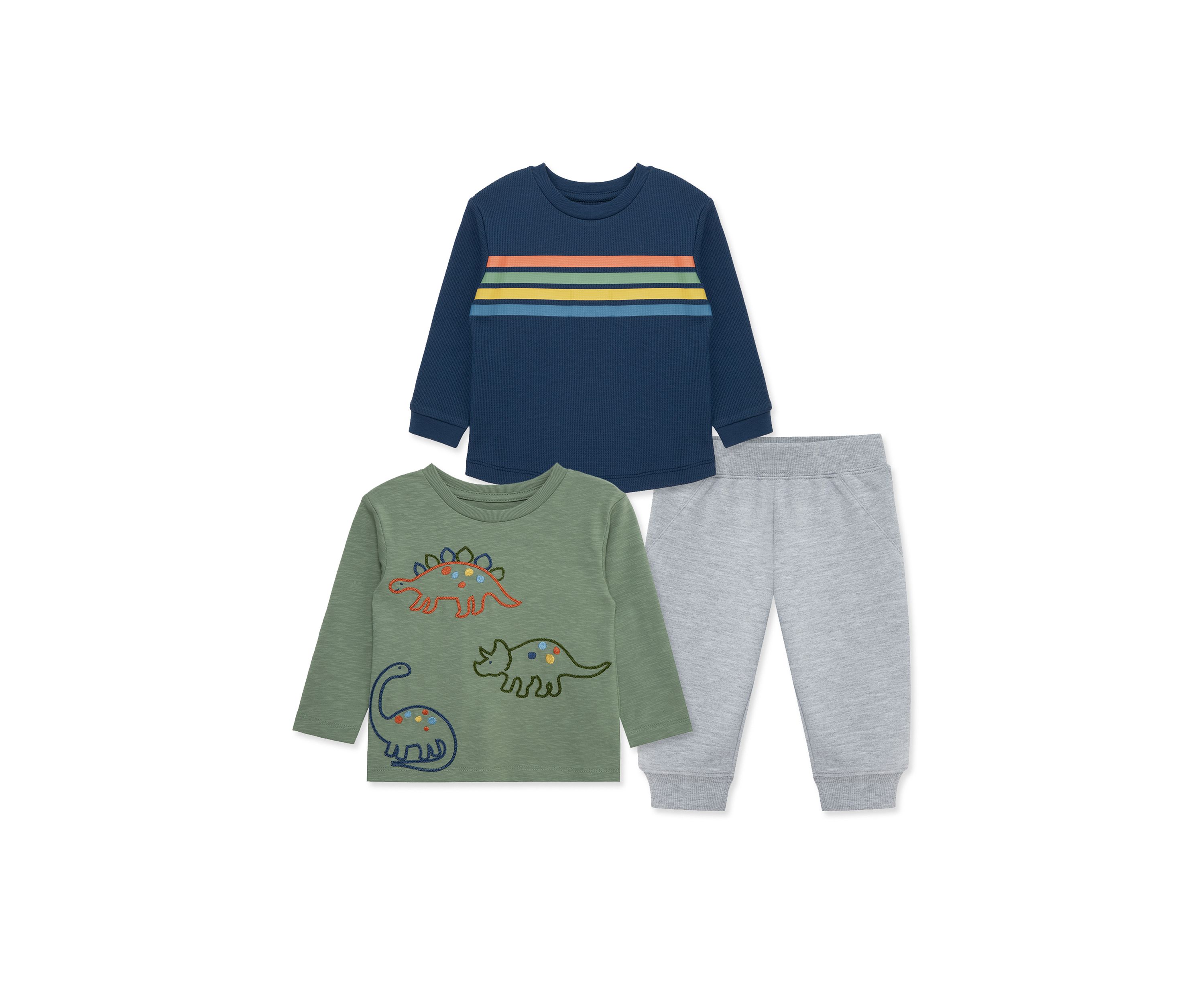 Baby Boys Dino 3 Piece Play Set