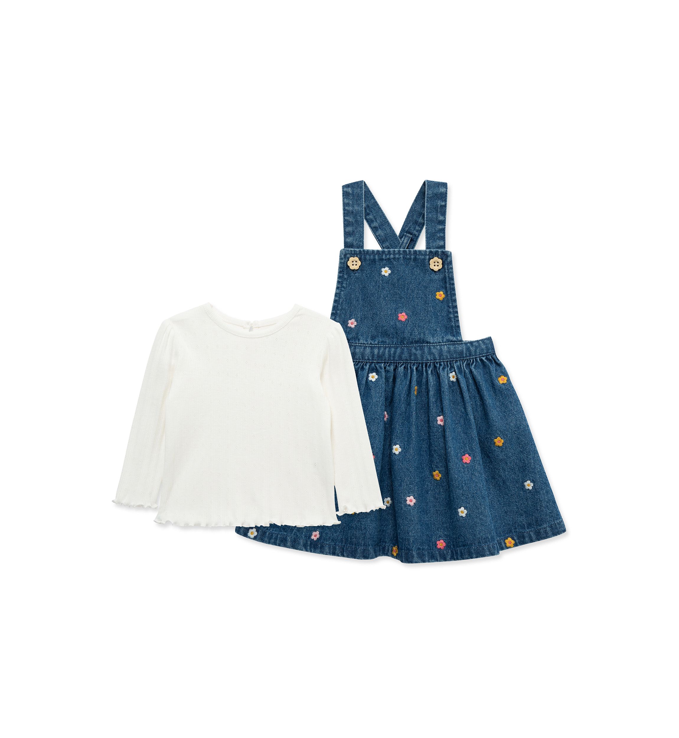 Baby Girls Floral Jumper Set