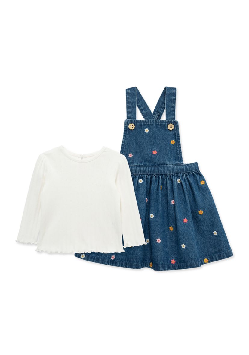 Baby Girls Floral Jumper Set