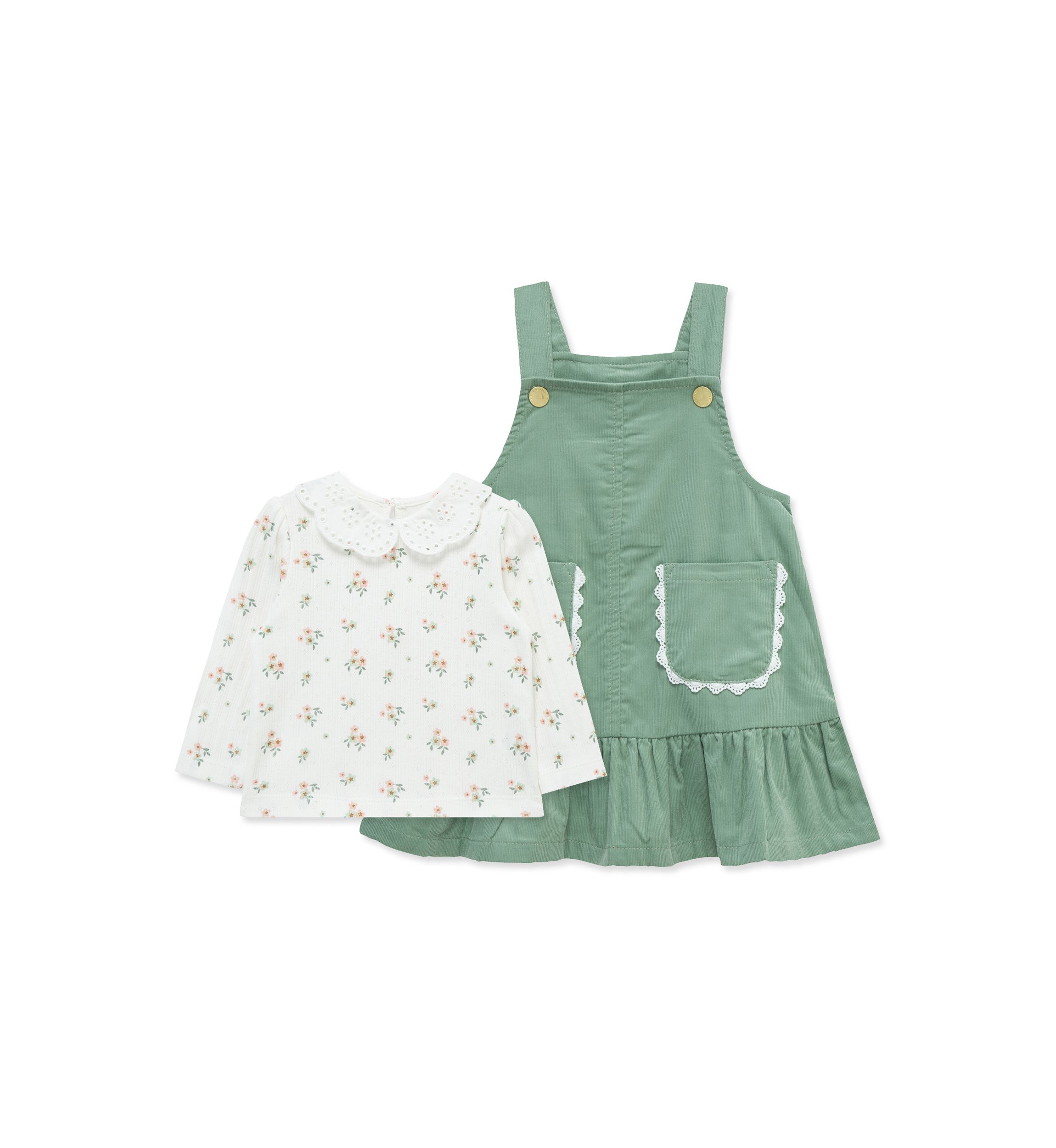Baby Girls Green Jumper Set