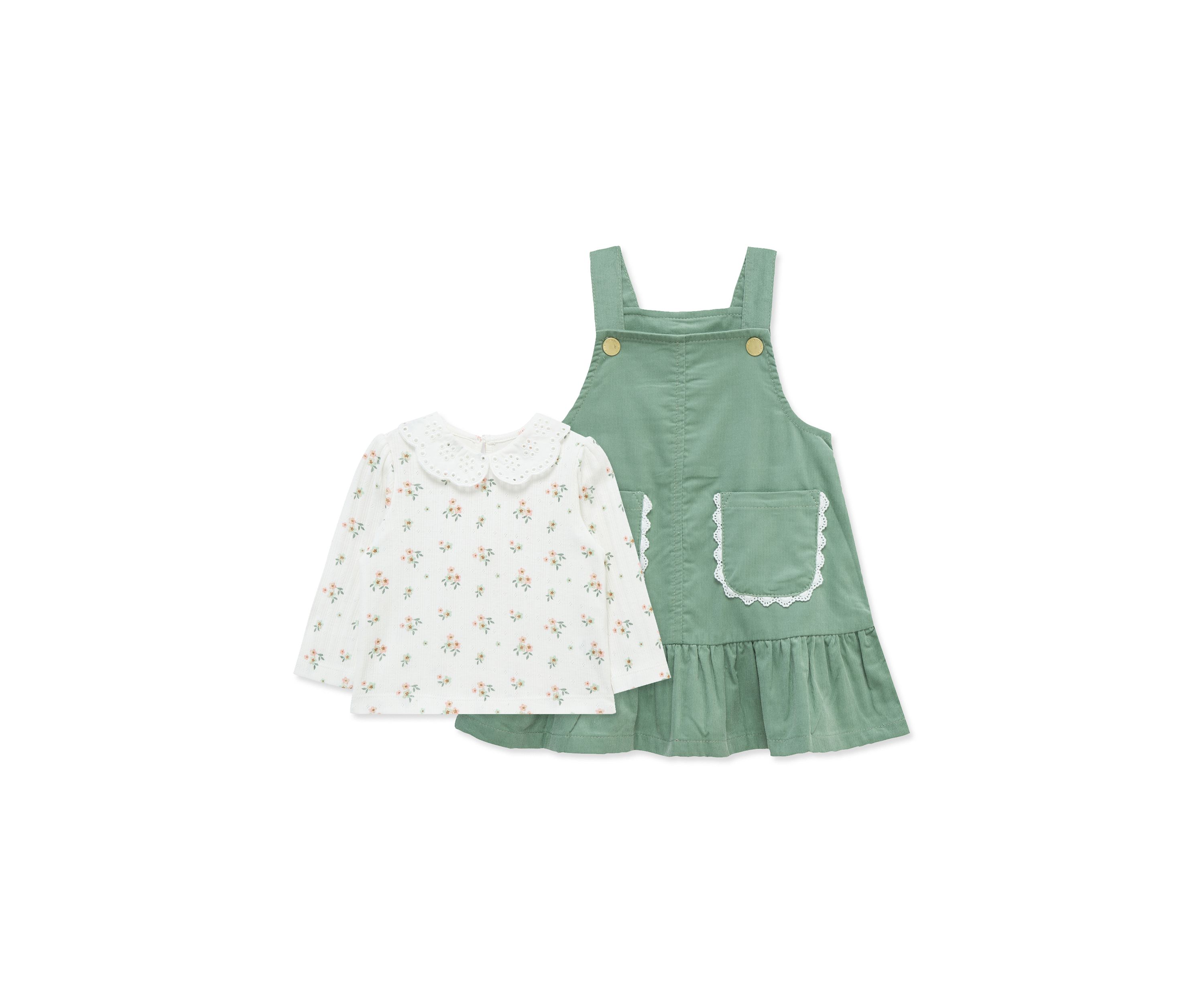 Baby Girls Green Jumper Set