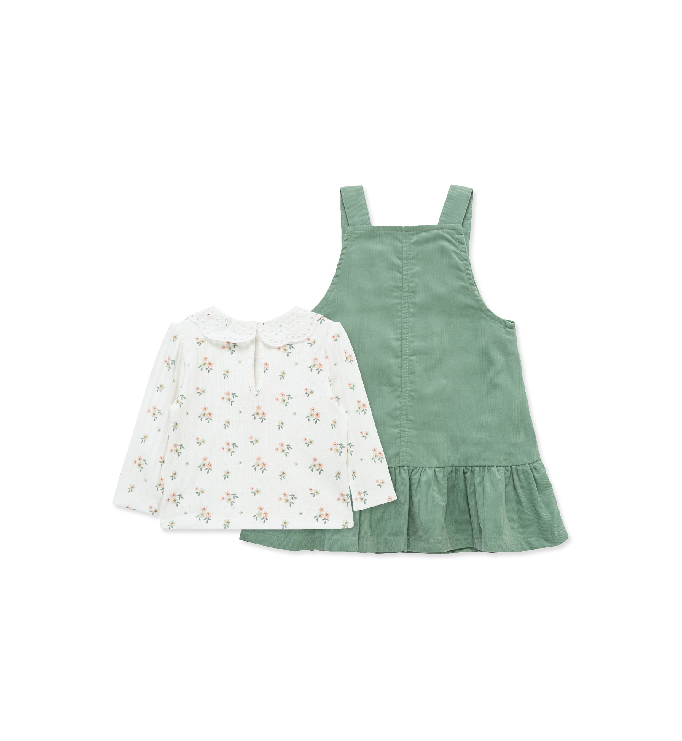 Baby Girls Green Jumper Set