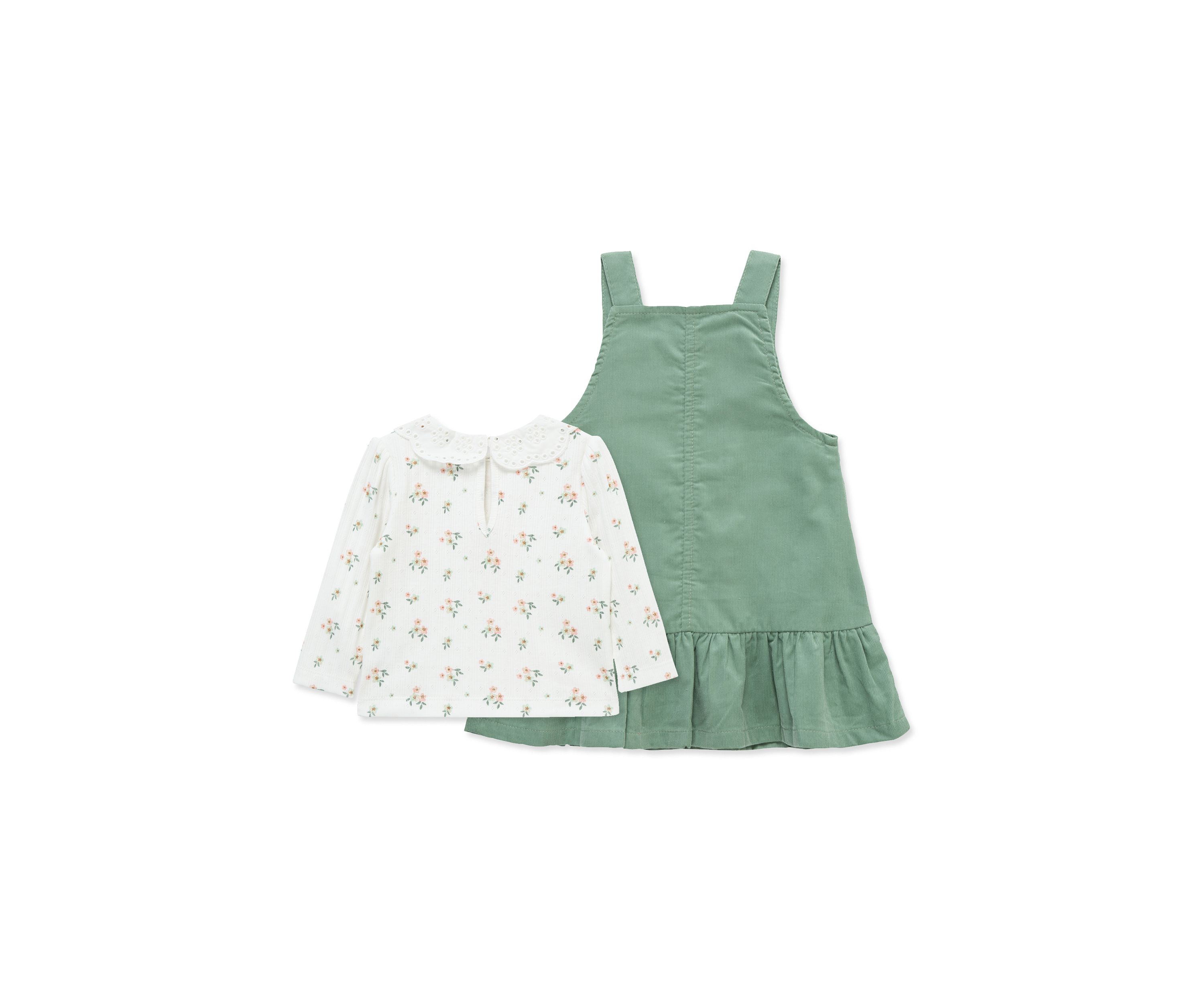 Baby Girls Green Jumper Set