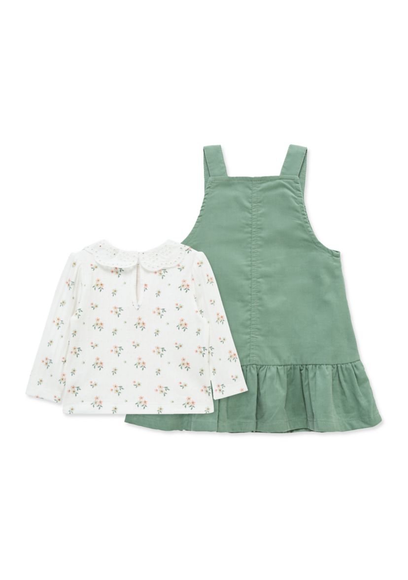 Baby Girls Green Jumper Set