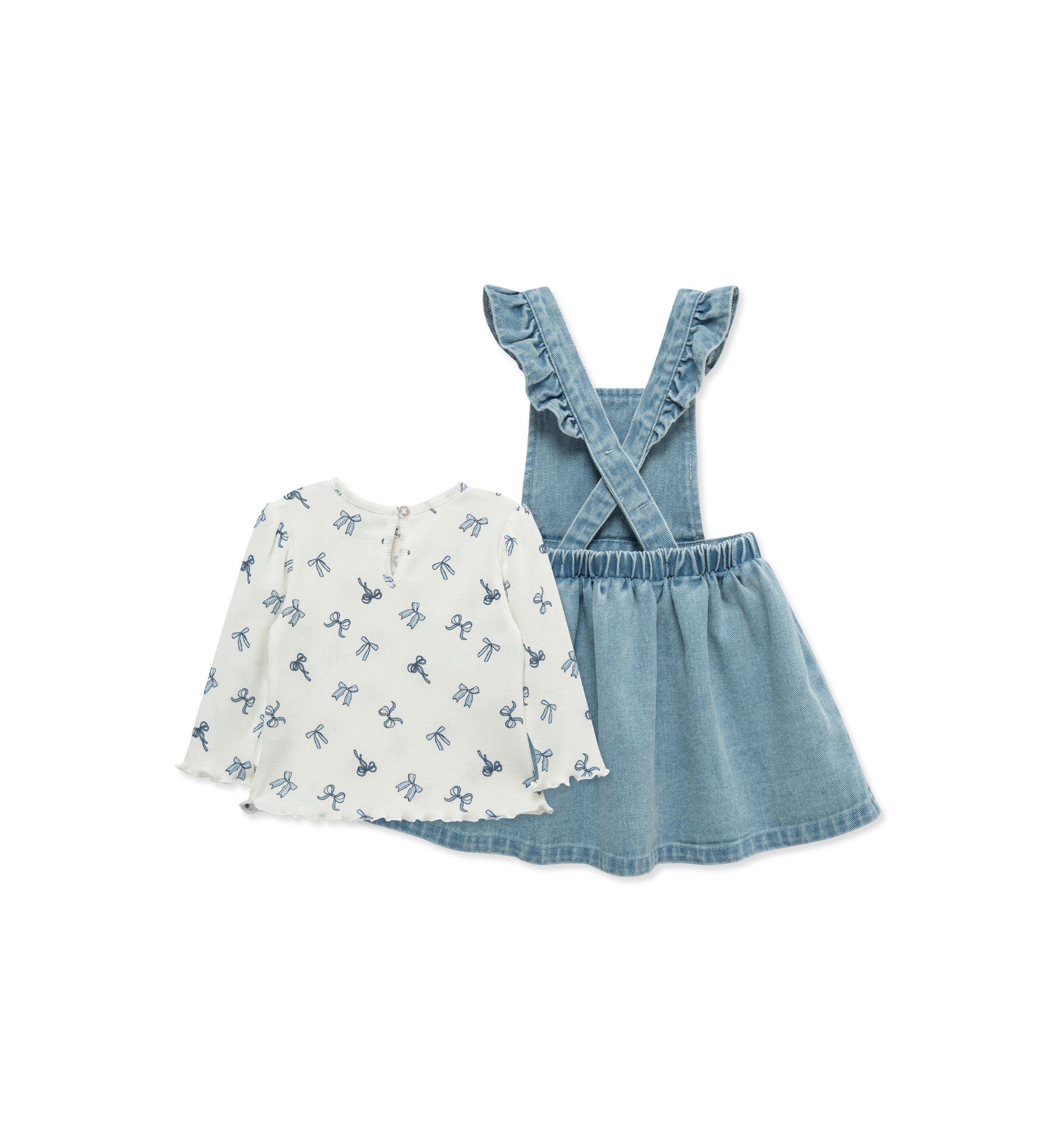 Baby Girls Bow Jumper Set