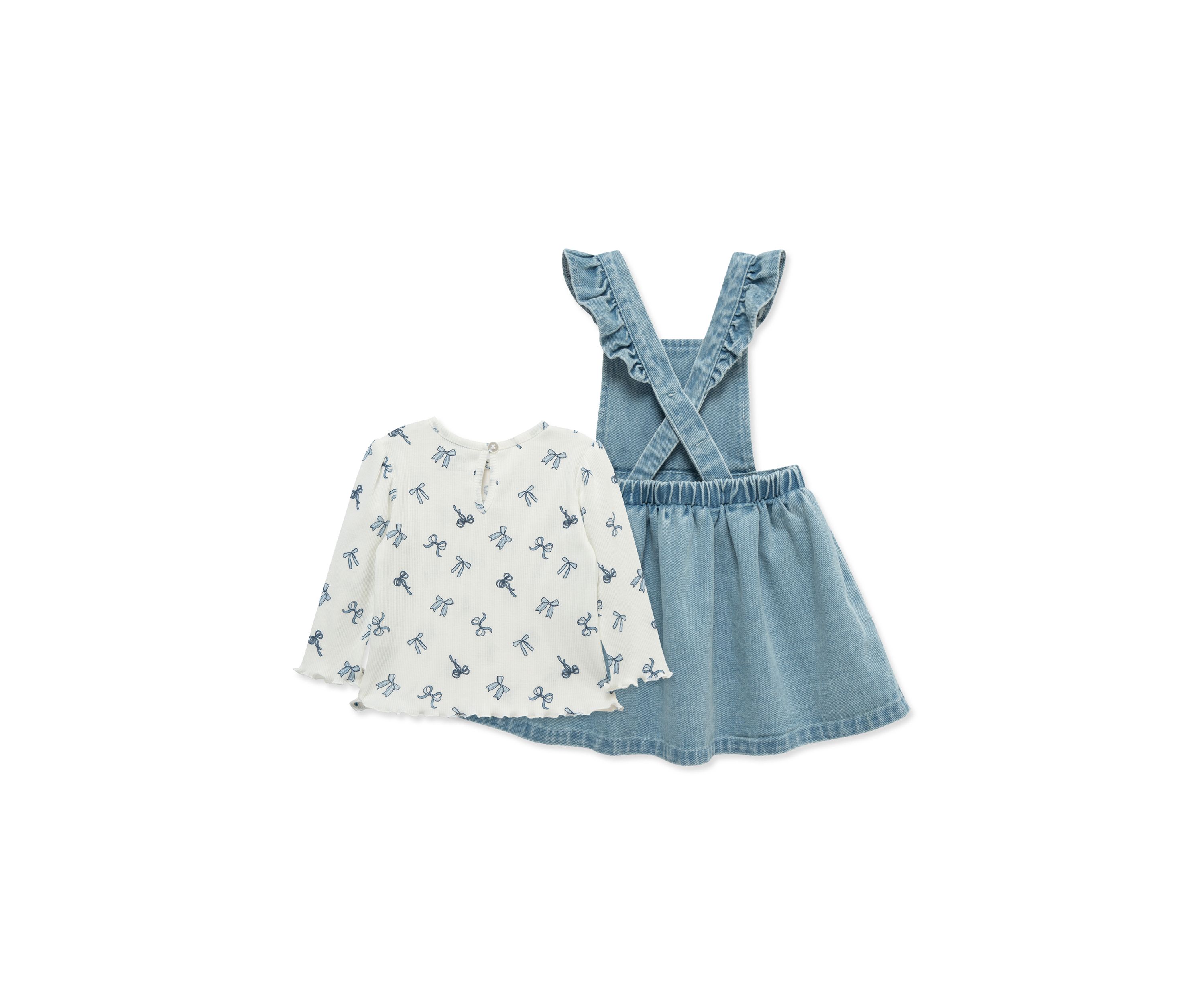 Baby Girls Bow Jumper Set