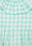 Baby Girls Gingham Sundress with Panty