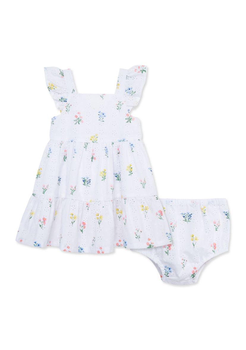 Baby Girls Garden Sundress with Bloomer