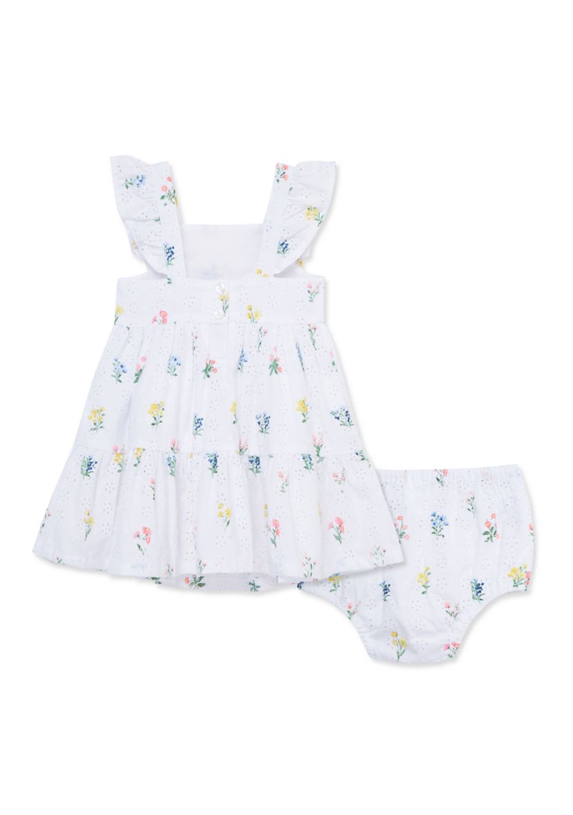 Baby Girls Garden Sundress with Bloomer
