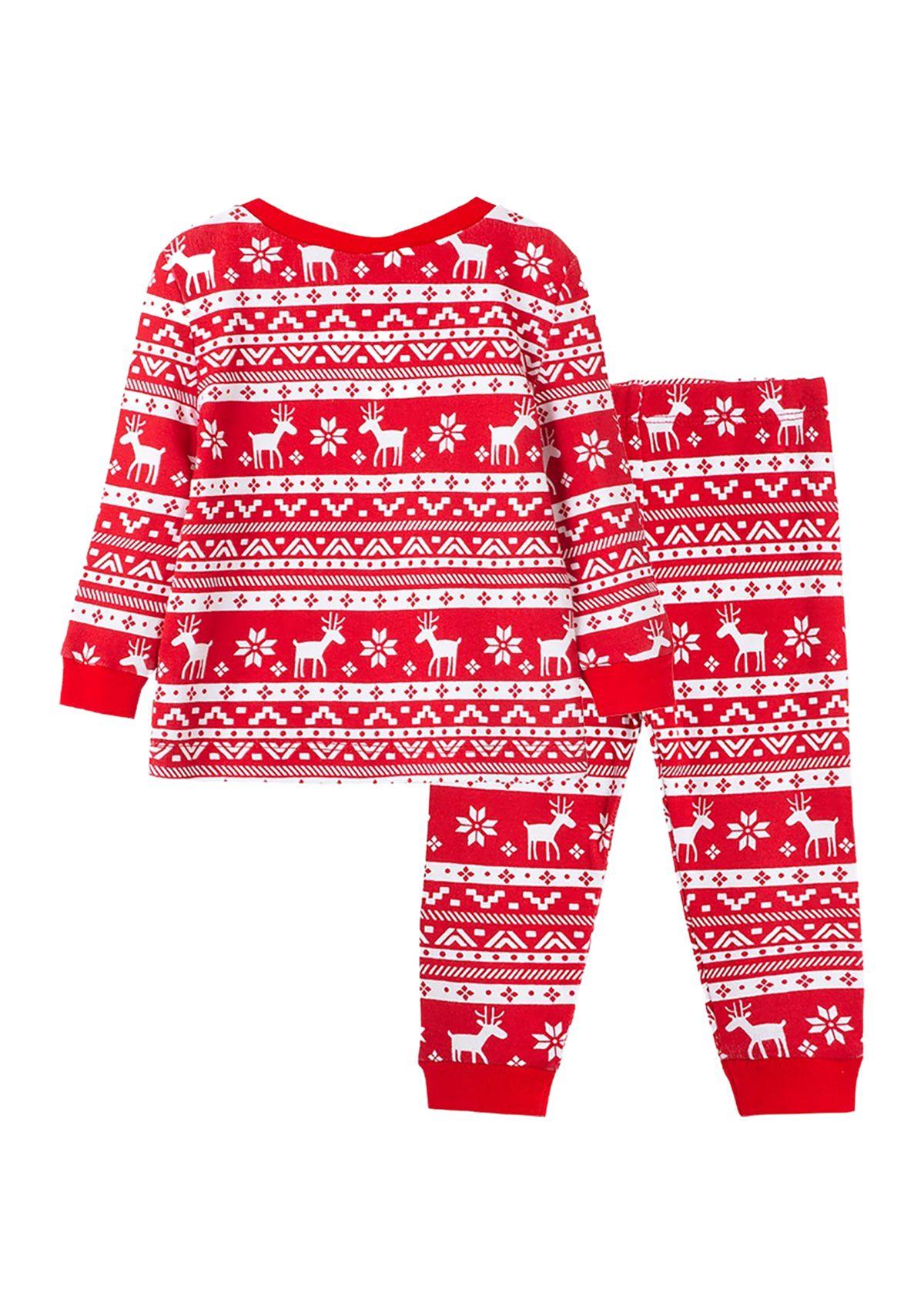 Baby Boys Matching Moose Pajamas