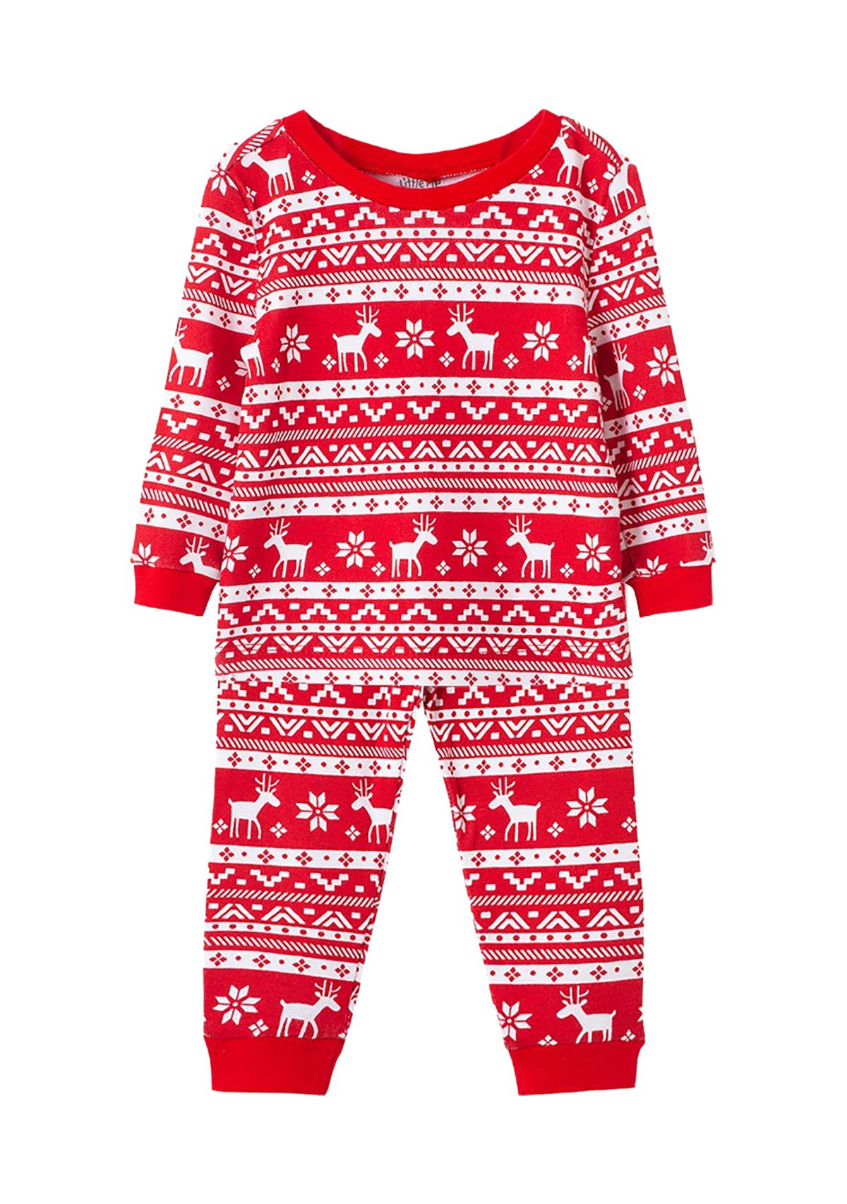 Baby Boys Matching Moose Pajamas