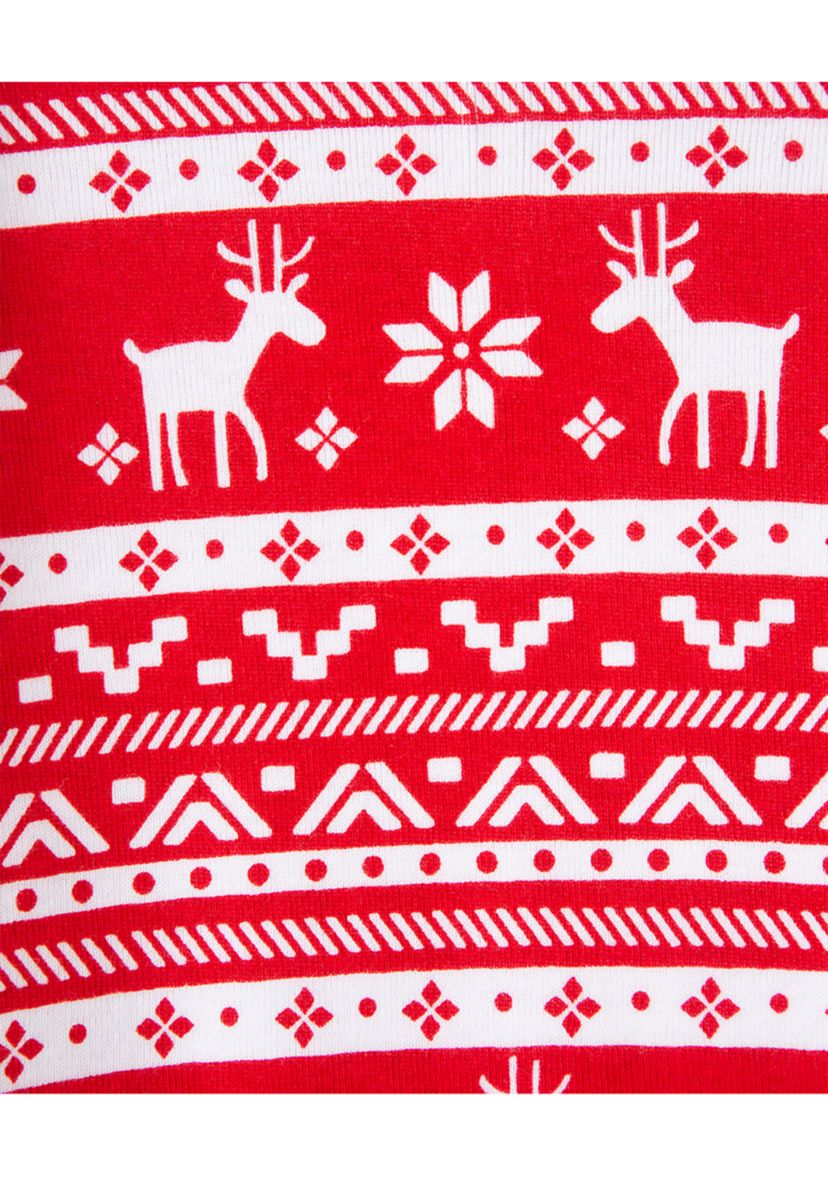 Baby Boys Matching Moose Pajamas
