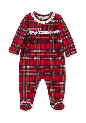 Little me hot sale footie pajamas