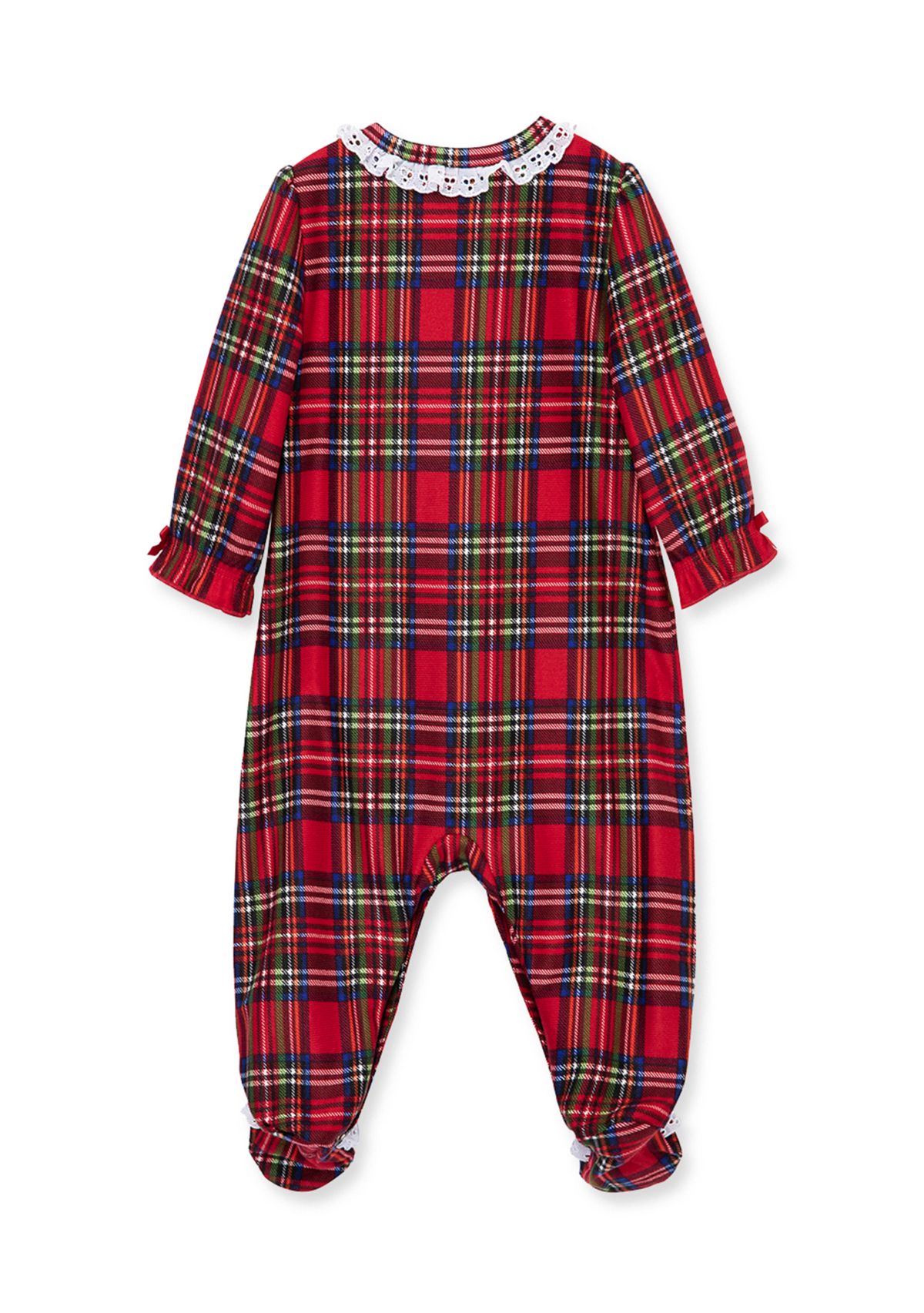Baby Girls Plaid Footie Pajama