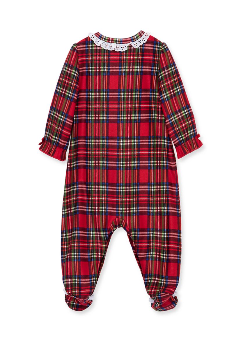 Baby Girls Plaid Footie Pajama