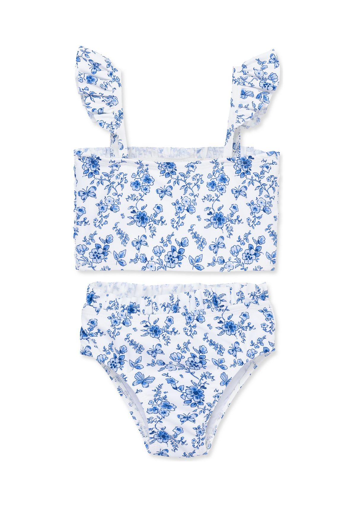 Baby Girls Floral Printed Swimsuit