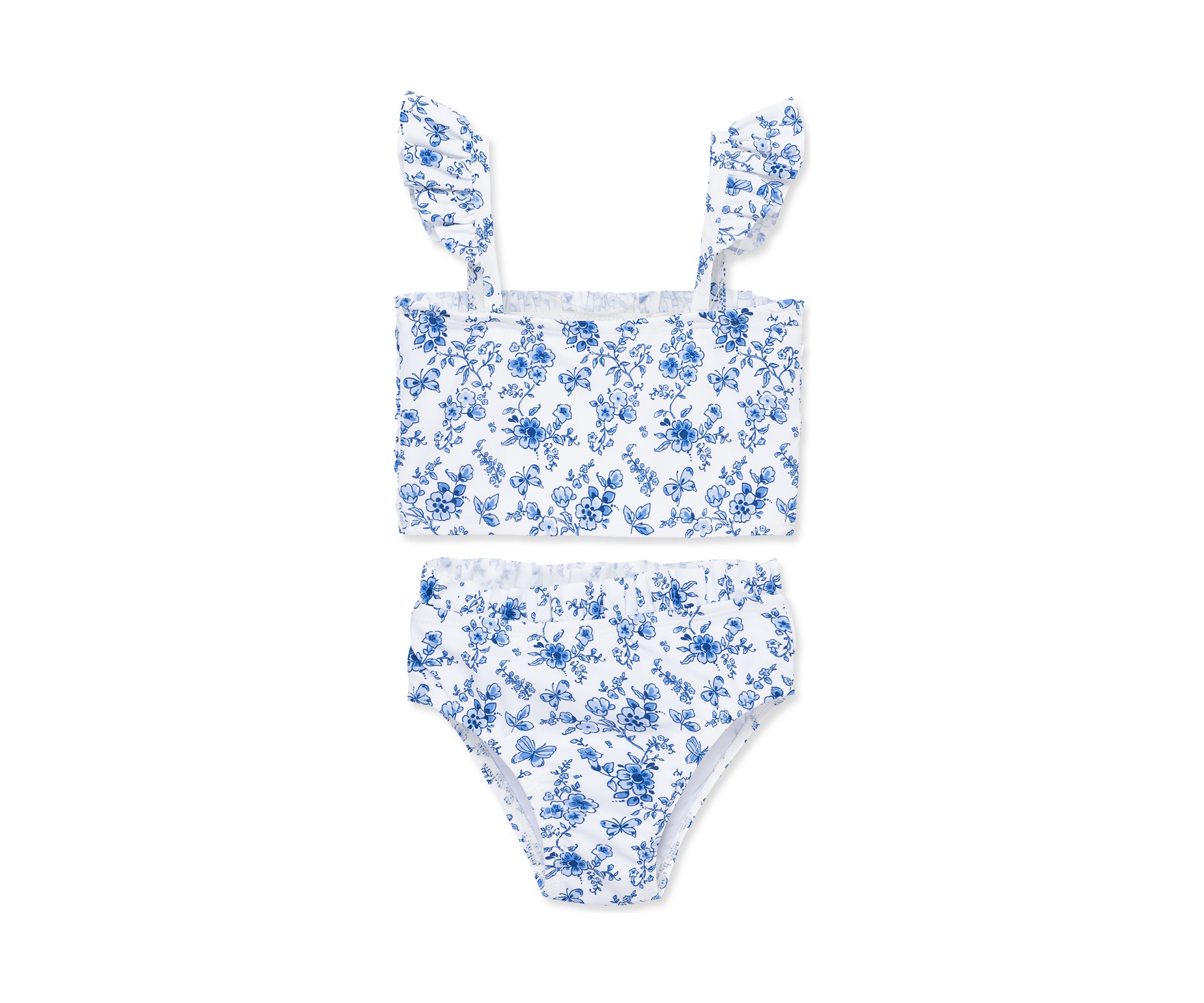 Baby Girls Floral Printed Swimsuit