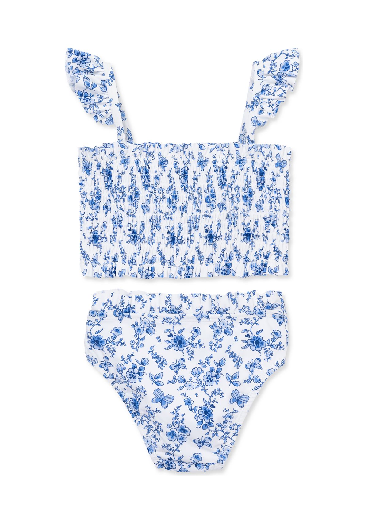 Baby Girls Floral Printed Swimsuit