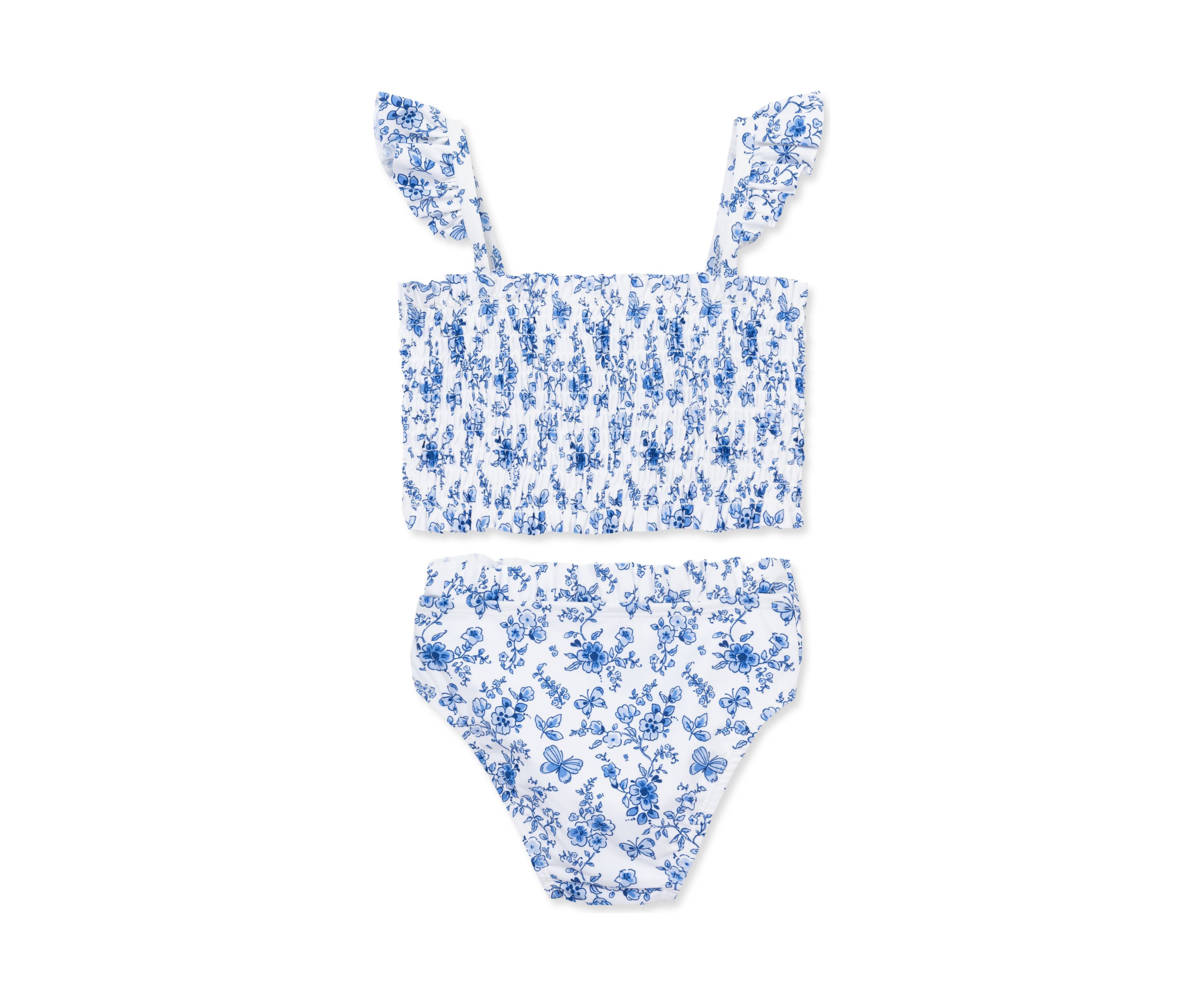 Baby Girls Floral Printed Swimsuit