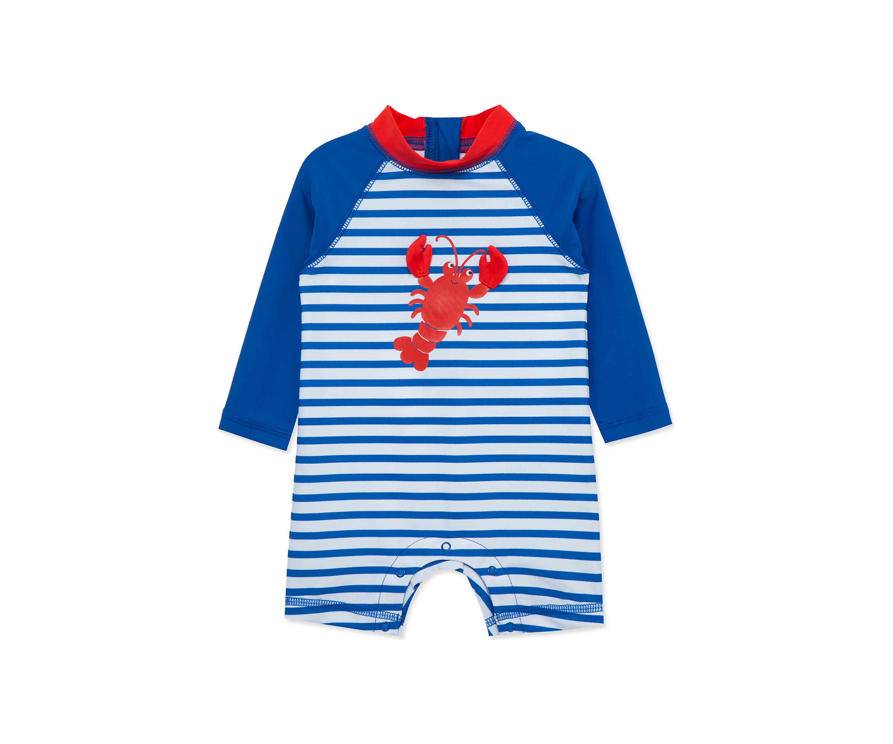 Baby Boys Lobster Long Sleeve Rashguard Suit