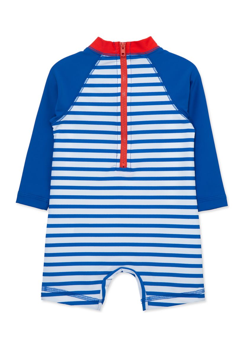 Baby Boys Lobster Long Sleeve Rashguard Suit