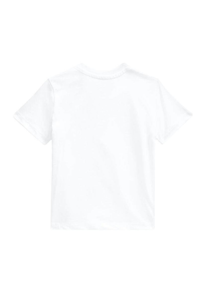 Baby Boys Cotton Jersey Crew Neck T-Shirt