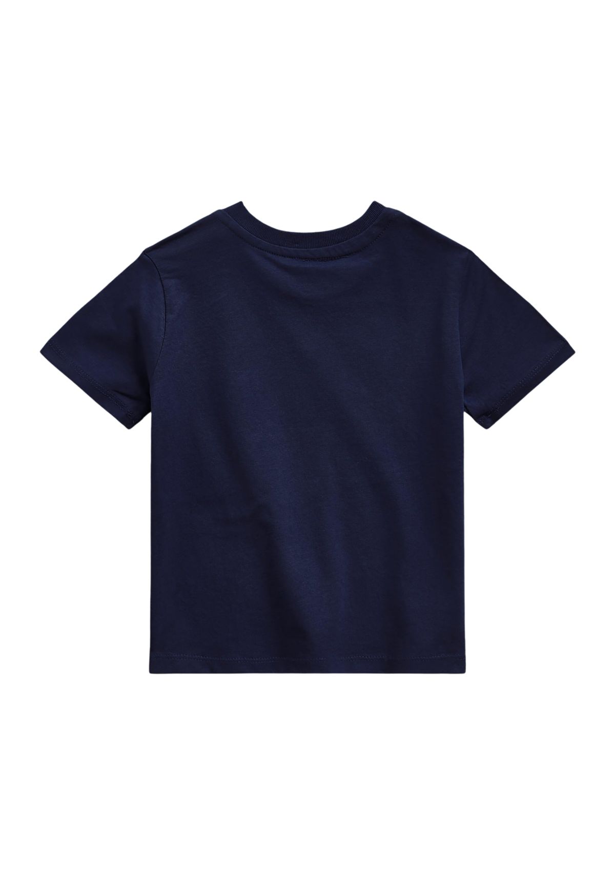 Baby Boys Cotton Jersey Crew Neck T-Shirt