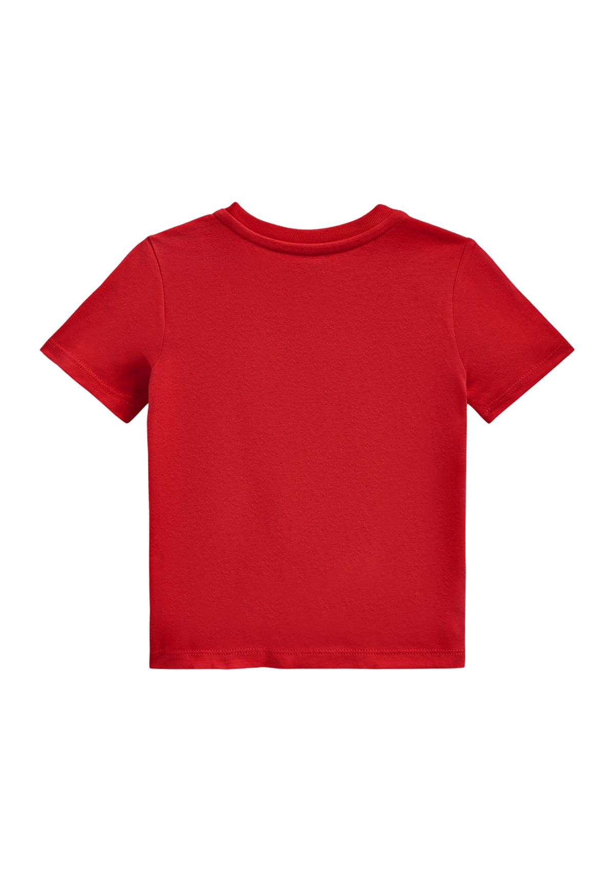 Baby Boys Cotton Jersey Crew Neck T-Shirt