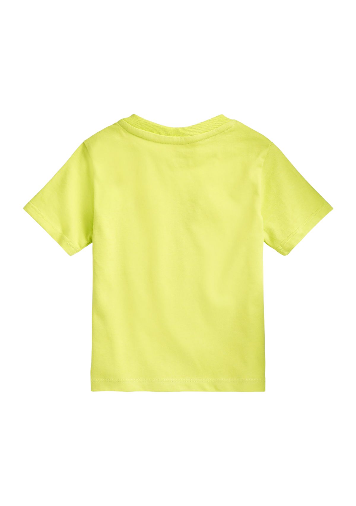 Baby Boys Cotton Jersey Crew Neck T-Shirt