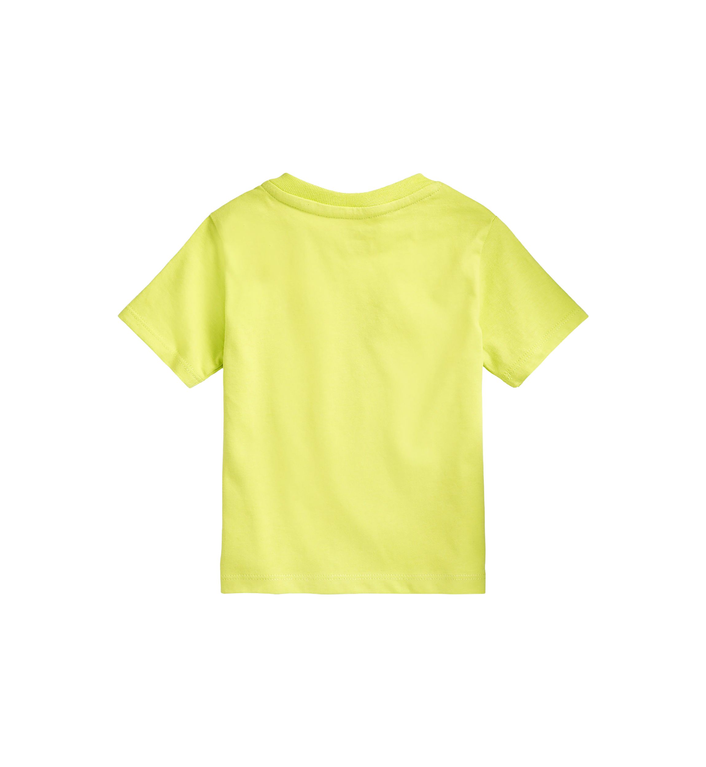 Baby Boys Cotton Jersey Crew Neck T-Shirt