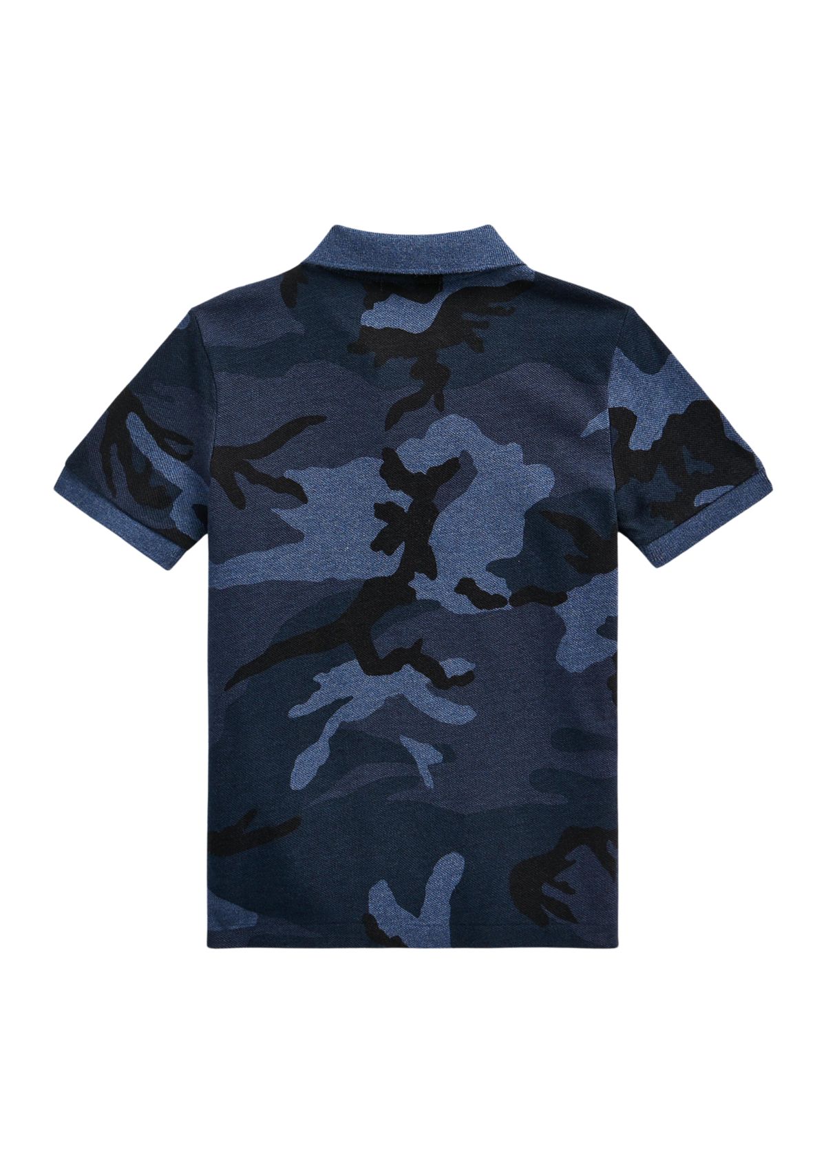Toddler Boys Camouflage Cotton Mesh Polo Shirt