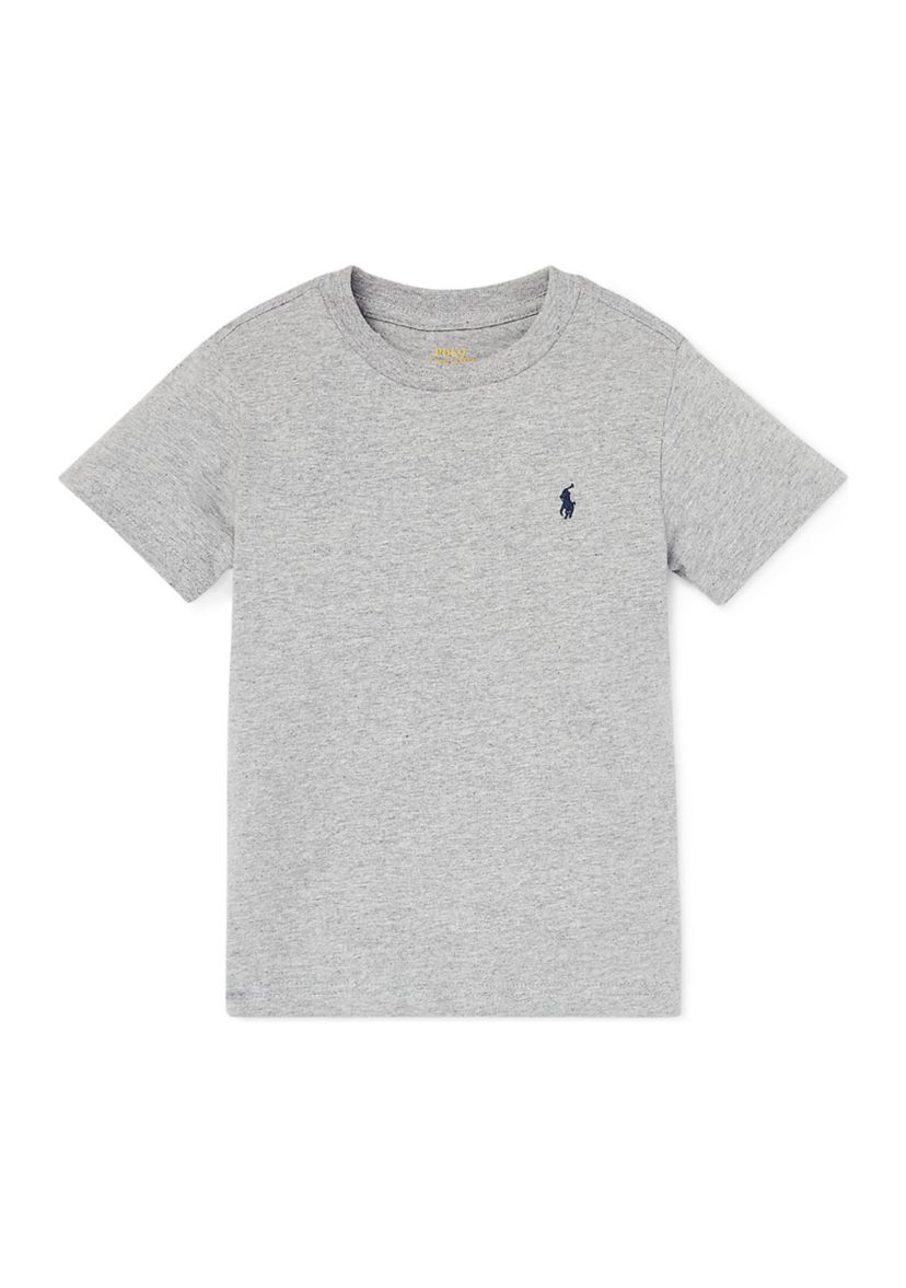 Boys 2-7 Cotton Jersey Crew Neck T-Shirt 